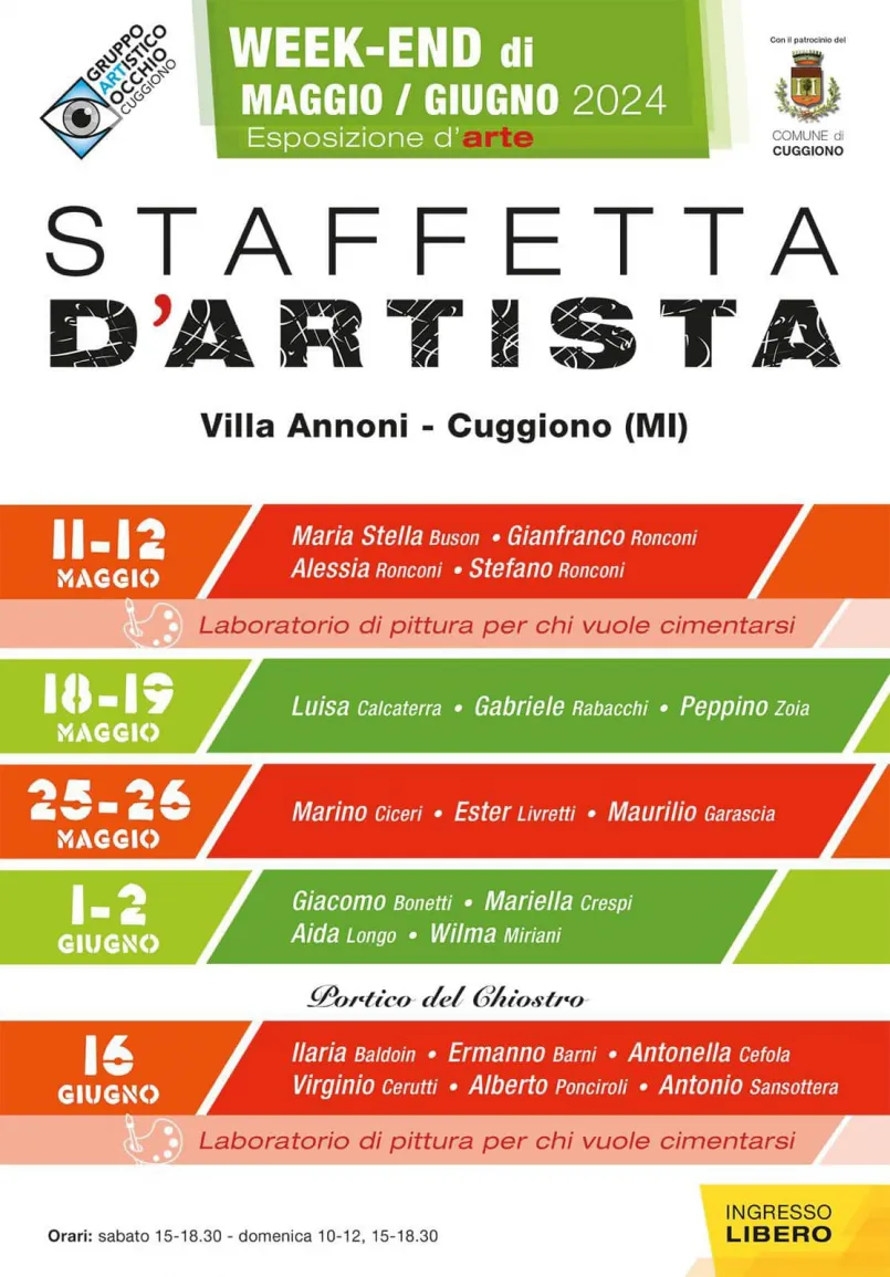 Cuggiono_staffetta d'artista